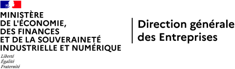 logo Ministère de l'Economie et des Finances Publiques Direction Générale des Entreprises